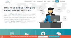 Desktop Screenshot of focusnfe.com.br